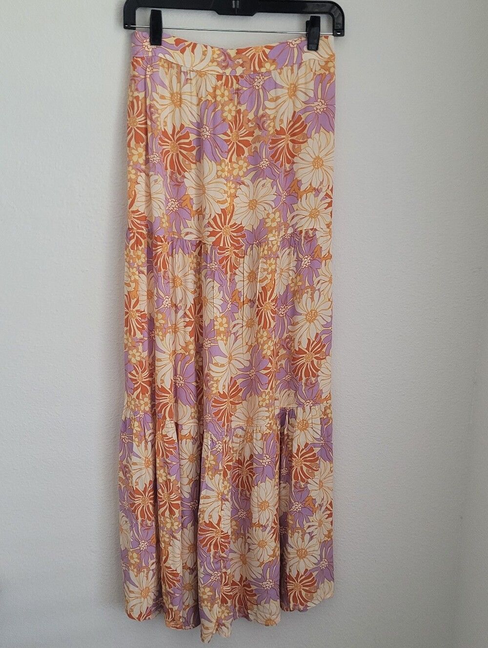 NWT L*Space Blue Skies Halter Top & Bondi Tiered Maxi Skirt Set Sz M Resortwear - Picture 15 of 16